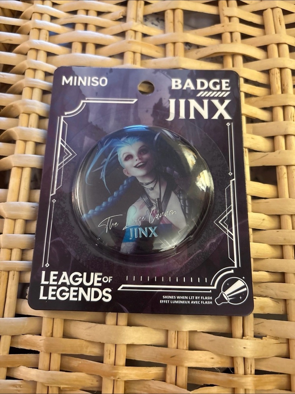 Miniso League of Legends Badge